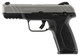   Ruger 3822 Security-9 9mm Luger 4" 15+1 Black Savage Silver Cerakote Steel  Slide Black Polymer Grip