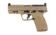 S&W M&P 2.0 9MM 4 15RD TS OR FDE