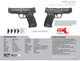Smith & Wesson 13007 M&P M2.0 *MA Compliant 45 ACP 10+1 4.60" Matte Black Polymer w/Picatinny Rail Frame/Black Armornite Serrated SS Slide/Black Polymer Grip