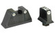 TRIJICON SUP NS GRN/ORG FOR GLK 9MM