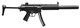 HK 81000469 MP5 22 LR Caliber with 10+1 Capacity, 16.10" Barrel, Black Metal Finish & Retractable Black Stock Right Hand (Full Size)