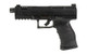   Walther Arms 5220301 WMP 22 Mag 15+1 4.90" Black Steel Threaded Barrel, Black Optic Ready/Serrated Slide, Black Polymer Frame w/Picatinny Rail, Textured Polymer Grip