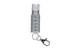 SABRE JEWELED SPRAY W/KEY RING SLV