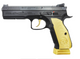 CZ Shadow 2 Gold Digger 9mm 19+1 Black Optics Ready