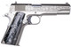 NEW Cnc Firearms CNCWARHORSE Colt 1911 War Horse 45 ACP 7+1 5" Stainless Steel Barrel Black Chrome With Engraving Stainless Steel Serrated Slide Black Chrome Plated Stainless Steel Frame Black Pearl With Silver Pony Medallion Grip