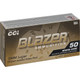 CCI 9mm Ammo 115gr JHP Ammunition - 50 Rounds