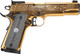 ENGRAVED 45ACP ADJ. SGT GOLDGIRSAN MC1911 MATCH GOV'T 