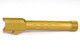 Faxon Firearms Match Series Glock G19 Flame Fluted Barrel 416R - Threaded | TiN (Gold) PVD