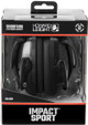 BLACK ELECTRONIC MUFF NRR22HOWARD LEIGHT IMPACT SPORT 