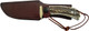 CAPER W/LEATHER SHEATHUNCLE HENRY KNIFE STAGLON 4" 