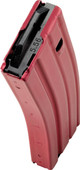 RED FINISH ALUMINUMCPD MAGAZINE AR15 5.56X45 30RD 