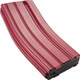 RED FINISH ALUMINUMCPD MAGAZINE AR15 5.56X45 30RD 