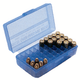 50-ROUNDS FLIP TOP STYLE GREENMTM AMMO BOX 9MM LUGER/380ACP 