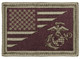 Rothco US Flag / USMC Eagle, Globe and Anchor Morale Patch 