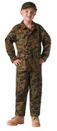 Rothco Kids Camo BDU Shirt