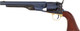 44 CAL CHARCOAL BLUED WALNUTCIMARRON 1860 ARMY FLUTED 8" 