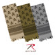 Rothco Skulls Shemagh Tactical Desert Keffiyeh Scarf
