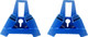 AR500 HORIZONTAL SAWHORSE STYLBASH TARGET STEEL TARGET STAND 