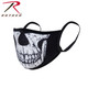 Rothco Half Skull Reusable 3-Layer Polyester Face Mask 