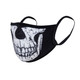 Rothco Half Skull Reusable 3-Layer Polyester Face Mask 