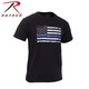 Rothco Kids Thin Blue Line US Flag T-Shirt