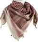 TAN/BROWNRED ROCK SHEMAGH HEAD WRAP 