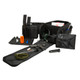 BlackHeart Impulse Range Bag with Ammo Carrier & Pistol Sleeve Black