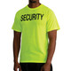 Rothco 2-Sided Security T-Shirt - Safety Green