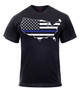 Rothco Thin Blue Line America Map T-Shirt