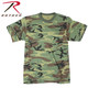 Rothco Woodland Camo T-Shirt With Pocket
