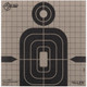 Ez Aim Adhesive Thermal Silhouette Target 8in