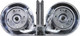 223 100RD DRUM BLK/CLEAR POLYIVER JOHNSON MAGAZINE AR15 