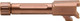 THREADED COPPER TICN 3.84"TRUE PRECISION SF HELLCAT BBL 