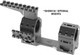 30MM HIGH BLACKAUDERE SCOPE MOUNT ADVERSUS 