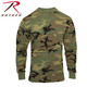 Rothco Long Sleeve Vintage T-Shirt - Woodland Camo