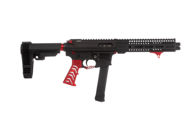 Alien Armory Tactical Forged Aluminum AAT-9 AR Pistol - Red | 9mm | 7.5 ...