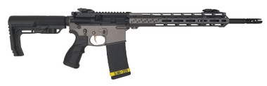 FosTech Tech-15/LITE AR15 Rifle - Tungsten/Black | 5.56NATO | 16 ...