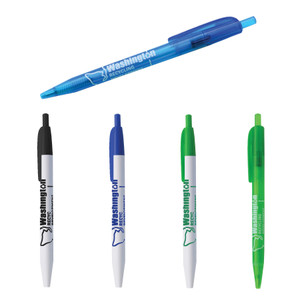 Environmentally Friendly USA Recycled Water Bottle Pen, r(PET) retractable pen, Garland Pens, USA Made Promotional Pens, Promotional Pens, American Made Promotional Items, American Made Promotional Products, Union Made Promotional Products, Custom Writing Instruments,  Promo pens, Cheap Pens