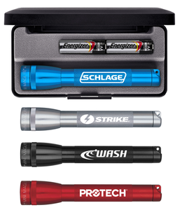 Mini Maglite, logo flashlight, "AA" Mini Flashlight, promotional flashlight, giveaway flashlight Mini Maglite, logo flashlight, "AA" Mini Flashlight, promotional flashlight, giveaway flashlight