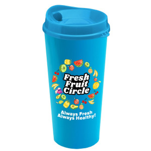 Cyan Tumbler, Cyan Lid Cyan Tumbler, Cyan Lid