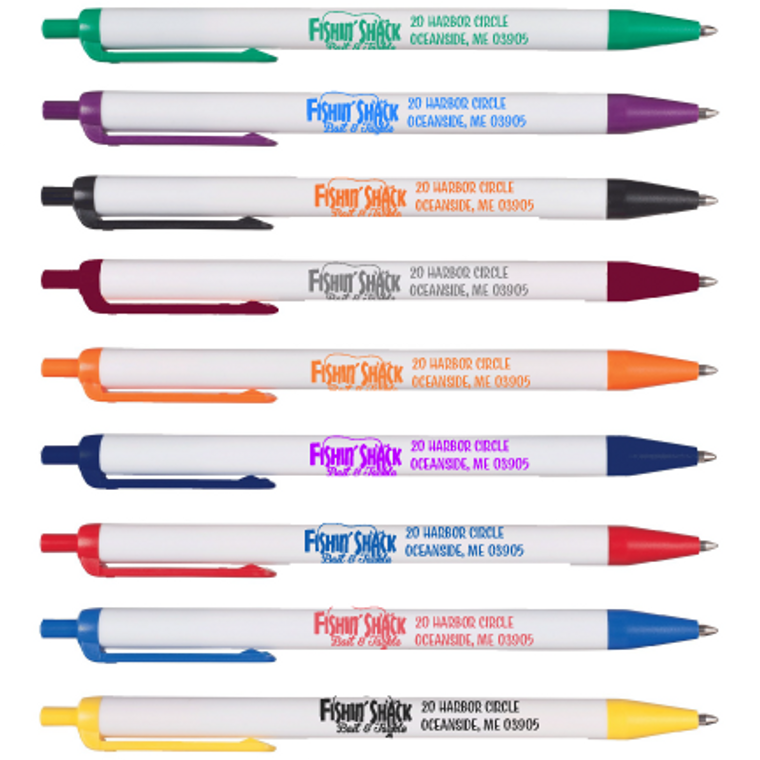 USA Value Click Pen, Garland Pens, USA Made Promotional Pens, Promotional Pens, American Made Promotional Items, American Made Promotional Products, Union Made Promotional Products, Custom Writing Instruments,  Promo pens, Cheap Pens