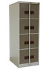 4 Drawer Steel Filing Cabinet with Security Bar (Drawers Closed - Ivory Karoo)