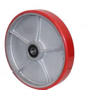 Polyurethane Metal Wheels With Hubs STEERING WHEEL WITH THREE SPOKE