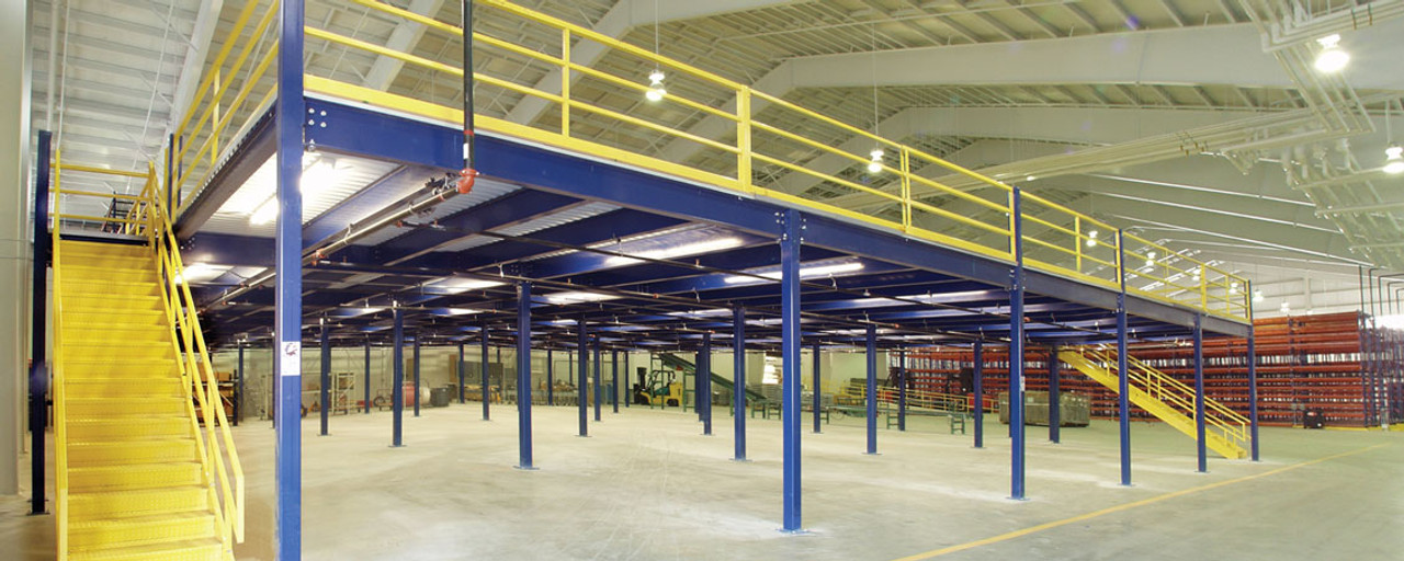 Structural Single Tier Mezzanine Floor - Dreymar Industrial