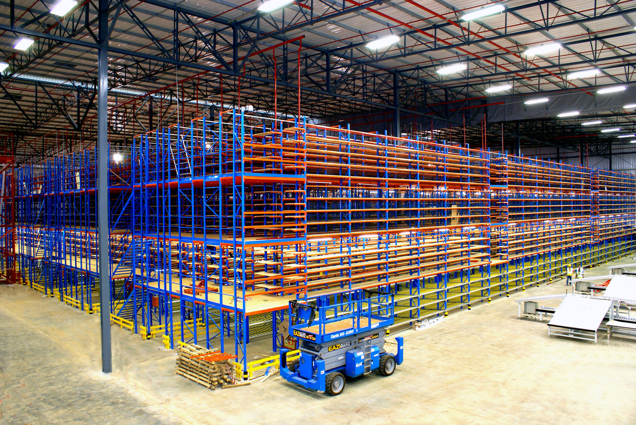 Rack Supported Mezzanine Floors | Dreymar Industrial