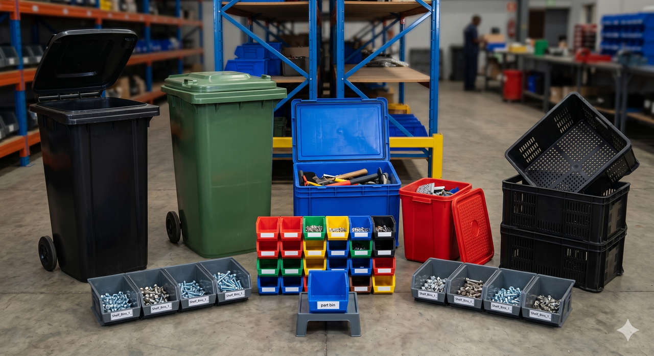Bins in Bloemfontein that keep your operation tidy, fast, and dependable