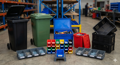 Bins in Bloemfontein that keep your operation tidy, fast, and dependable
