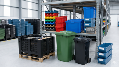 Bins in Durban that keep warehouses, factories, and facilities running clean and fast