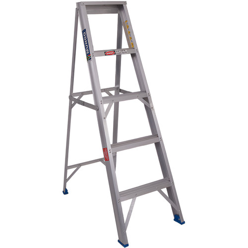 Domestic Aluminium Single Sided A-Frame Step Ladder