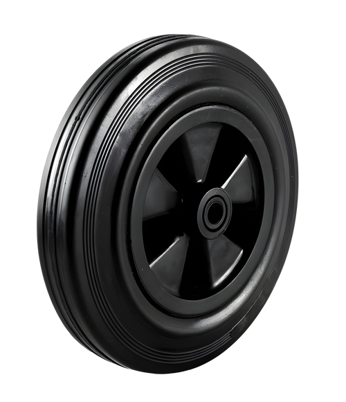 Dreymar Industrial WSN Solid Rubber Wheel Nylon Hub Dreymar Industrial WSN Solid Rubber Wheel Nylon Hub